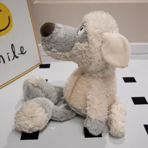 Sömnigt får gosedjur som kudde, kamouflerad varg i fårskrud från Muppets 9 Sömnigt får gosedjur som kudde, kamouflerad varg i fårskrud från Muppets