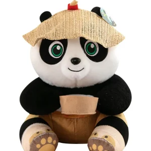 Ett panda gosedjur med Po i kinesiskt kung fu-tema, söt kramkudde för läggdags 13 Ett panda gosedjur med Po i kinesiskt kung fu-tema, söt kramkudde för läggdags