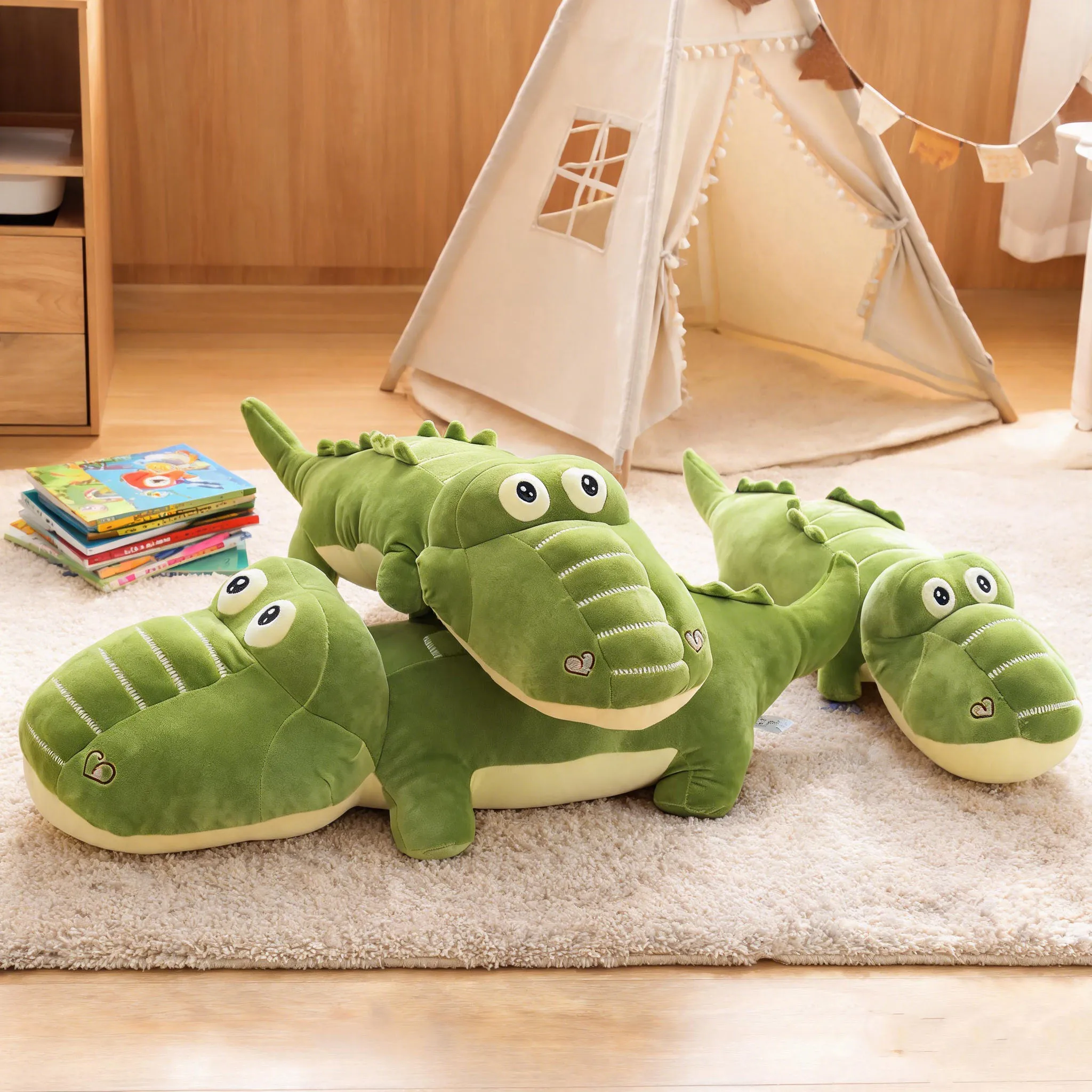 Krokodil gosedjur, Ultra söt och Super adorable, 40–50 cm 4 Krokodil gosedjur, Ultra söt och Super adorable, 40–50 cm - Bild 4