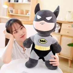 Batman gosedjur som plyschkudde i tecknad anime-stil från The Dark Knight, 30–45 cm