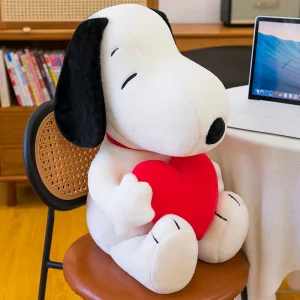 Snoopy som hundgosedjur, stor hjärtformad hundkudde i tecknad stil, 45–100 cm 9 Snoopy som hundgosedjur, stor hjärtformad hundkudde i tecknad stil, 45–100 cm