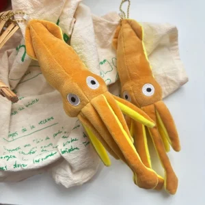 Bläckfisk som nyckelring, söt och Ocean series, squiddekoration tecknad style 8 Bläckfisk som nyckelring, söt och Ocean series, squiddekoration tecknad style