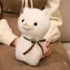 Fluffigt gosedjur i flera figurvarianter med rosett och kawaii-stil, 24–30 cm