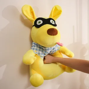 Känguru gosedjur med ögonmask – kawaii mjukisdjur i storlek 30–50 cm