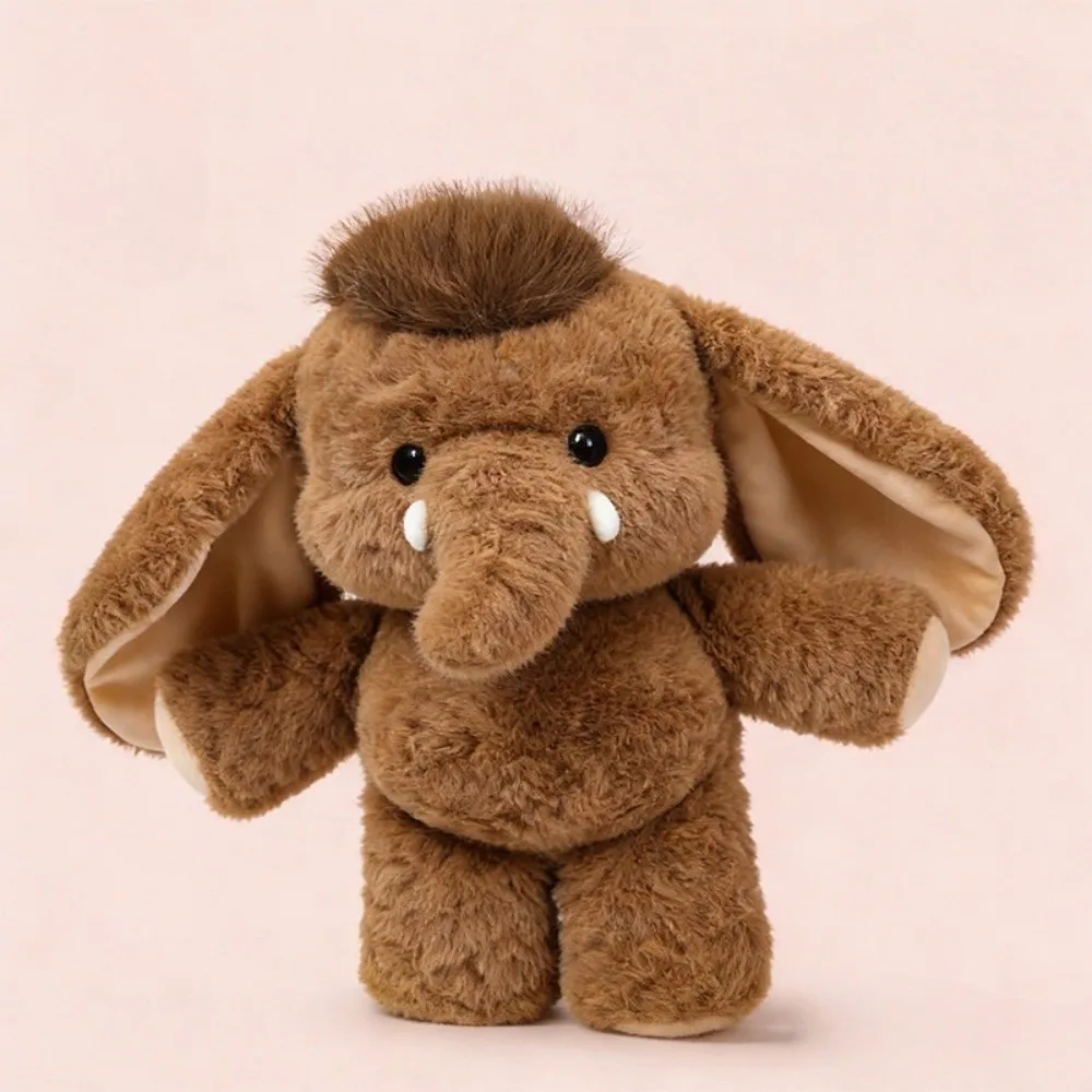 Elefant och tvättbjörn gosedjur som mjuk och fluffig plyschkudde för kramar 7 Elefant och tvättbjörn gosedjur som mjuk och fluffig plyschkudde för kramar - Bild 7