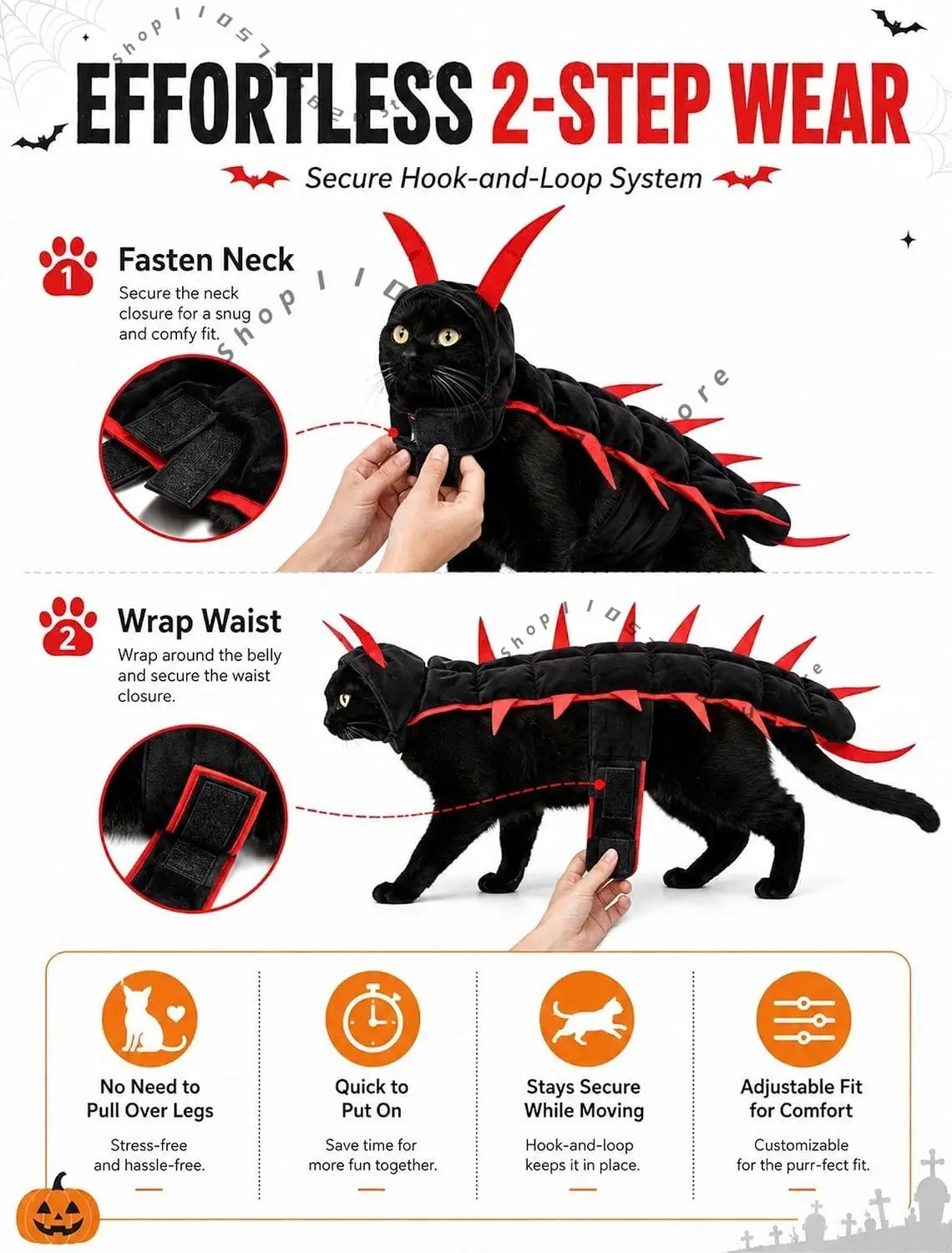Katt som nyckelring, Simulated centipede design och Multi-leg design 3 Katt som nyckelring, Simulated centipede design och Multi-leg design - Bild 3