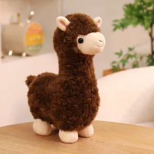 Alpaca gosedjur som mjuk kramkudde, soffkudde i kawaii-stil, plyschkudde, 30 cm