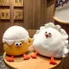 Kyckling gosedjur i kawaii-tecknad stil med Dumpling och Beer, födelsedagspresent 13 Kyckling gosedjur i kawaii-tecknad stil med Dumpling och Beer, födelsedagspresent
