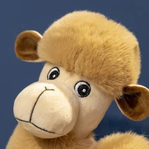 Tecknat camel gosedjur på 28 cm, kramkudde för barn vid läggdags och julklapp
