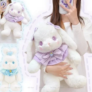 Japanskinspirerat kawaii kanin gosedjur i Lolita-stil, med björnvariant för barn