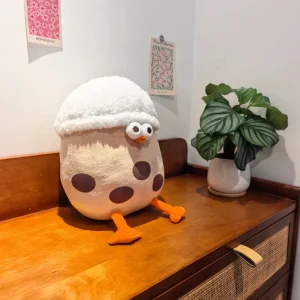 Kawaii kyckling gosedjur i mjölkteform, tecknad mjuk soffkudde och barnpresent 11 Kawaii kyckling gosedjur i mjölkteform, tecknad mjuk soffkudde och barnpresent