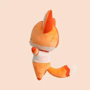 Kiriko från Overwatch som kawaii räv gosedjur, mjuk figur och barnpresent, 27 cm