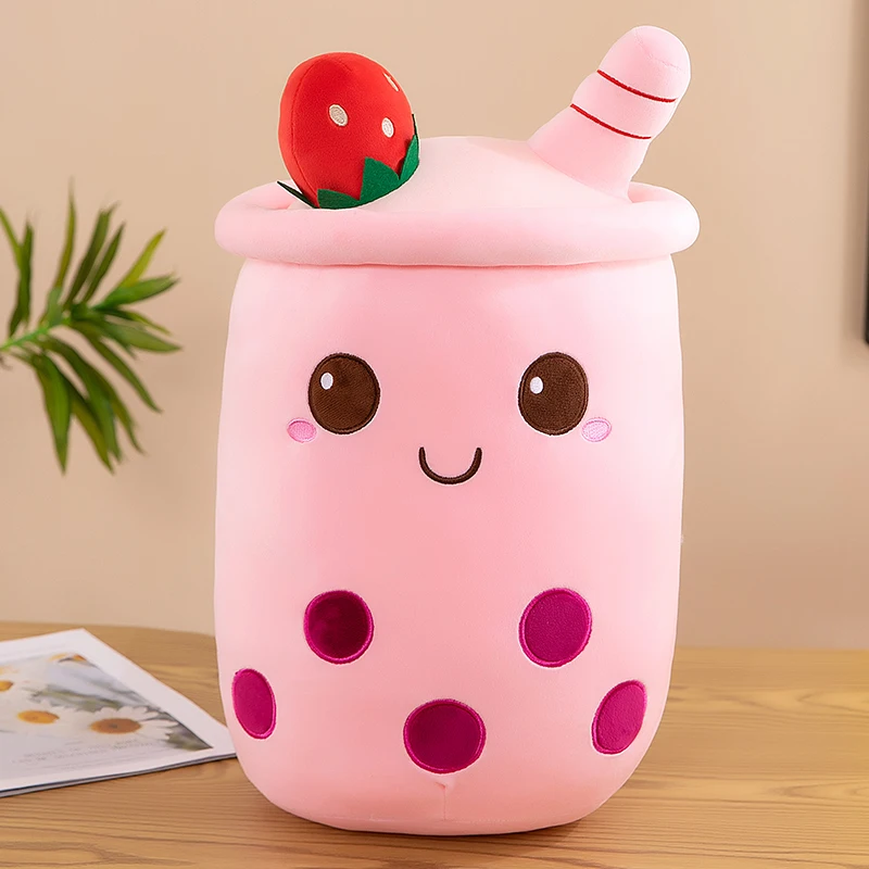 Boba gosedjur som mjuk bubbeltekopp och kramkudde, kawaii-present till barn 9 Boba gosedjur som mjuk bubbeltekopp och kramkudde, kawaii-present till barn - Bild 9