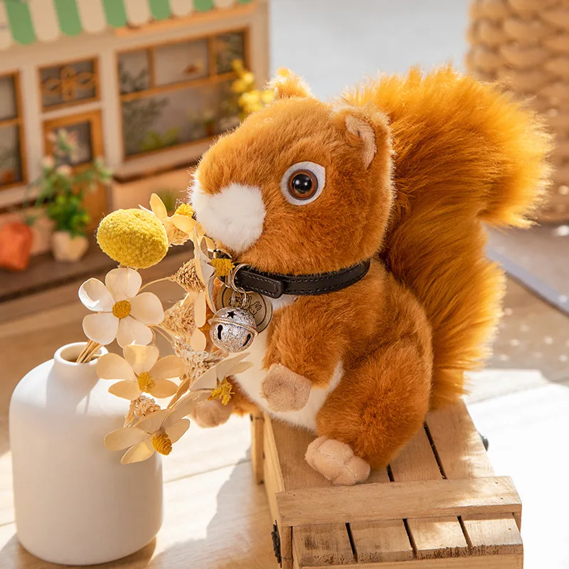 Squirrel gosedjur som tvättbjörnkudde, 17–30 cm 4 Squirrel gosedjur som tvättbjörnkudde, 17–30 cm - Bild 4