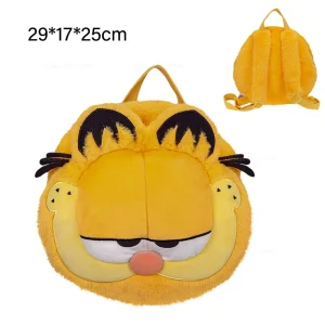Garfield-familjens söta skolryggsäck av hög kvalitet för barn och vuxna, present 15 Garfield-familjens söta skolryggsäck av hög kvalitet för barn och vuxna, present