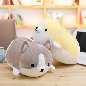 Söt kawaii corgi-valp, hund gosedjur som kudde och hemdekoration för barn, 30 cm 11 Söt kawaii corgi-valp, hund gosedjur som kudde och hemdekoration för barn, 30 cm