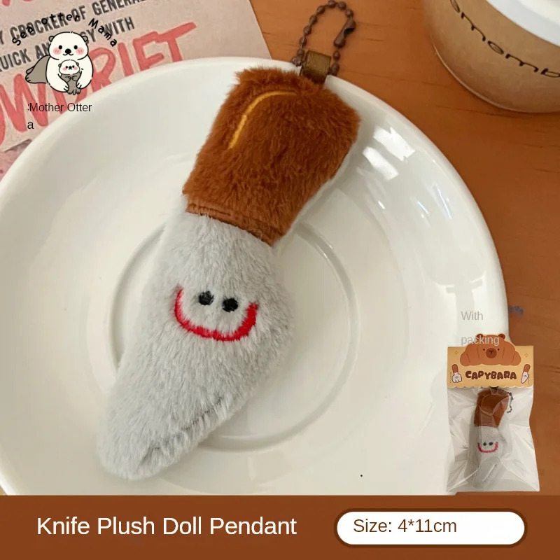 Kapybara- och delfinhängen i tecknad stil med bröd- och matmotiv samt kreativ design 13 Kapybara- och delfinhängen i tecknad stil med bröd- och matmotiv samt kreativ design - Bild 13