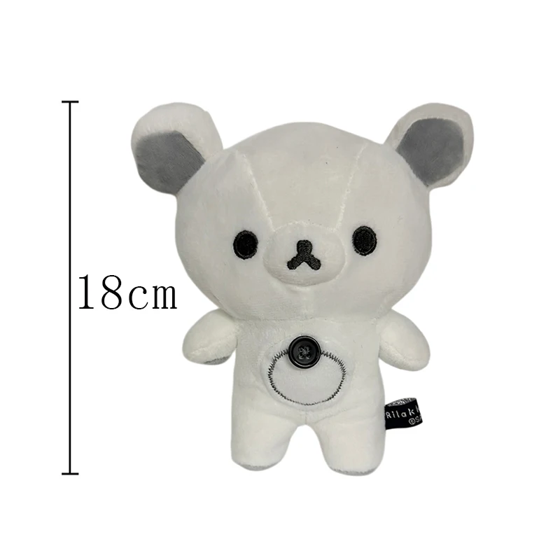 Rilakkuma björn gosedjur i vitt och kawaii-stil för rumsdekoration och födelsedagspresent 10 Rilakkuma björn gosedjur i vitt och kawaii-stil för rumsdekoration och födelsedagspresent - Bild 10