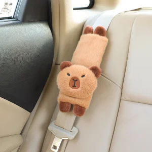 Kapybara-nackkudde för bilen med axelskydd och söt kawaii-design som bildekoration 12 Kapybara-nackkudde för bilen med axelskydd och söt kawaii-design som bildekoration