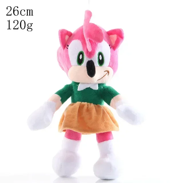 Sonic the Hedgehog gosedjur som actionfigur och nyckelring, mjuk modell, 28 cm 10 Sonic the Hedgehog gosedjur som actionfigur och nyckelring, mjuk modell, 28 cm - Bild 10