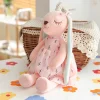 An'an-kanin gosedjur med påsktema, sittande babyfigur i rosa och blått, 35 cm