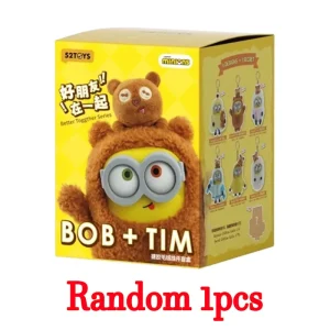 Minions Bob och Tim, söta nyckelringsfigurer i Better Toggther-serien med flera stilar 22 Minions Bob och Tim, söta nyckelringsfigurer i Better Toggther-serien med flera stilar