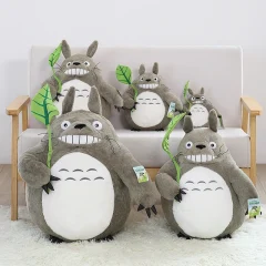 Totoro gosedjur som plyschkudde i tecknad stil från My Neighbor Totoro, 17–48 cm