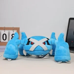 Metagross gosedjur från Pokémon, gullig krabbliknande skelettdesign i anime-stil, 30 cm 8 Metagross gosedjur från Pokémon, gullig krabbliknande skelettdesign i anime-stil, 30 cm