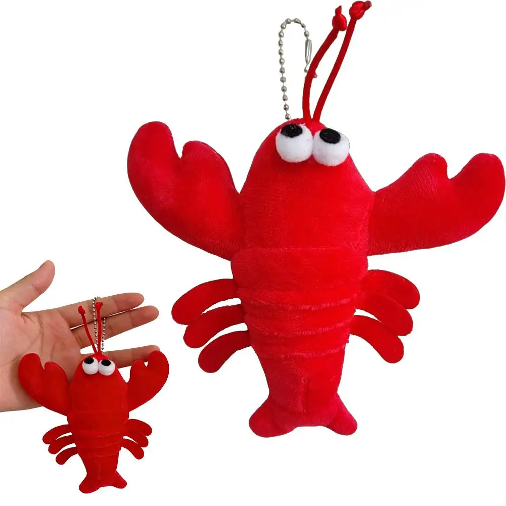 Kawaii-nyckelring med hummer- eller krabbmotiv, hänge för ryggsäck, väska och fest 8 Kawaii-nyckelring med hummer- eller krabbmotiv, hänge för ryggsäck, väska och fest - Bild 8