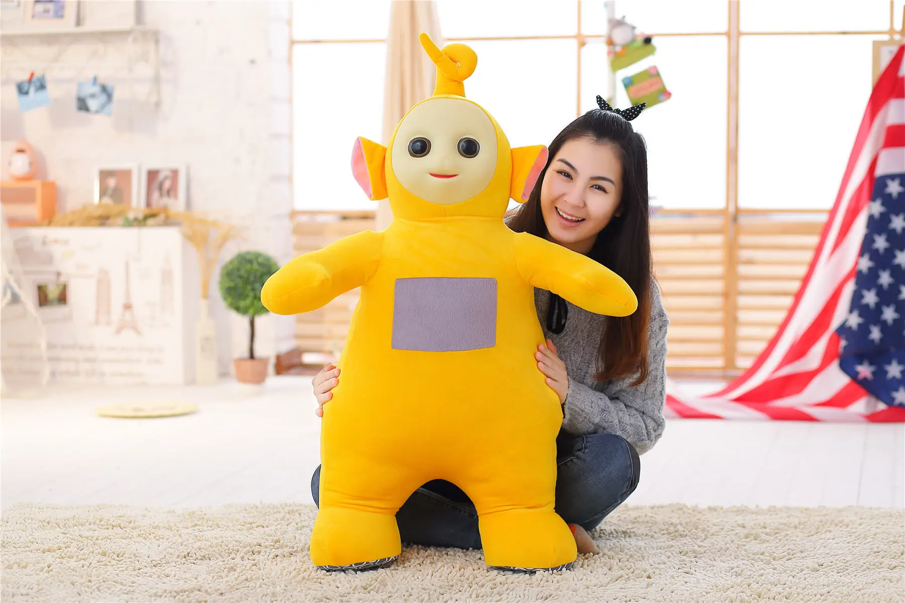Flera figurvarianter av Teletubbies som gosedjur med kreativ och söt tecknad stil 9 Flera figurvarianter av Teletubbies som gosedjur med kreativ och söt tecknad stil - Bild 9