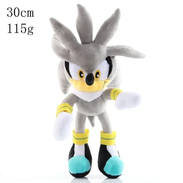 Sonic the Hedgehog gosedjur som actionfigur och nyckelring, mjuk modell, 28 cm 11 Sonic the Hedgehog gosedjur som actionfigur och nyckelring, mjuk modell, 28 cm - Bild 11