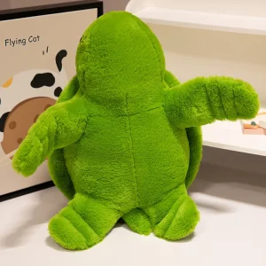 Tortoise gosedjur i kawaii-stil med mjuk kudde och sköldpaddsform, 25–35 cm