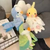 Fågelgosedjur i flera figurvarianter som mjuka handdockor med kawaii- och cosplaystil 32 Fågelgosedjur i flera figurvarianter som mjuka handdockor med kawaii- och cosplaystil