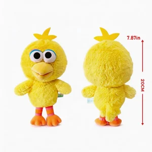 Klassiskt Sesame Street Big Bird gosedjur med Elmo, Cookie Monster och Oscar, 20 cm 17 Klassiskt Sesame Street Big Bird gosedjur med Elmo, Cookie Monster och Oscar, 20 cm