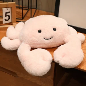 Handgjort crab gosedjur i kawaii- och animeinspirerad tecknad stil, lurvigt, 25–45 cm 16 Handgjort crab gosedjur i kawaii- och animeinspirerad tecknad stil, lurvigt, 25–45 cm