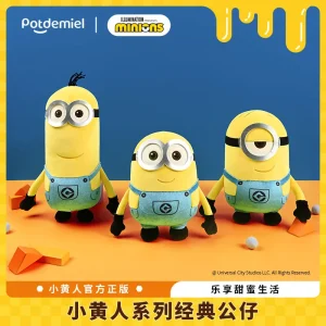 Bob gosedjur från Minions, mjuk klassisk samlarfigur, present vid födelsedag och jul 12 Bob gosedjur från Minions, mjuk klassisk samlarfigur, present vid födelsedag och jul