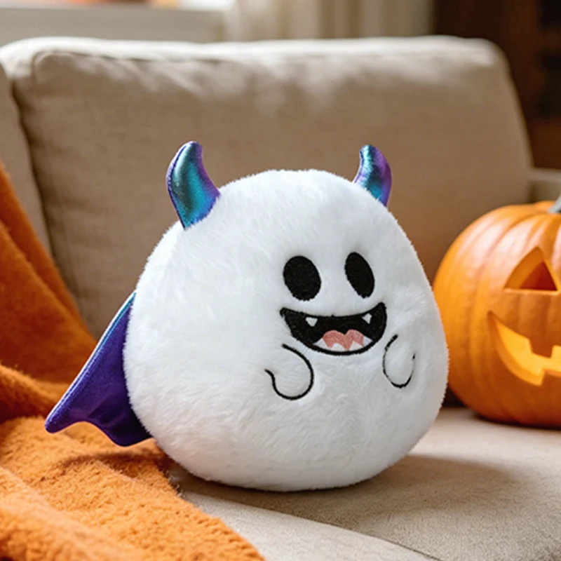 Sött bat gosedjur i rund Dango-form för Halloween, fest, barn och heminredning 7 Sött bat gosedjur i rund Dango-form för Halloween, fest, barn och heminredning - Bild 7