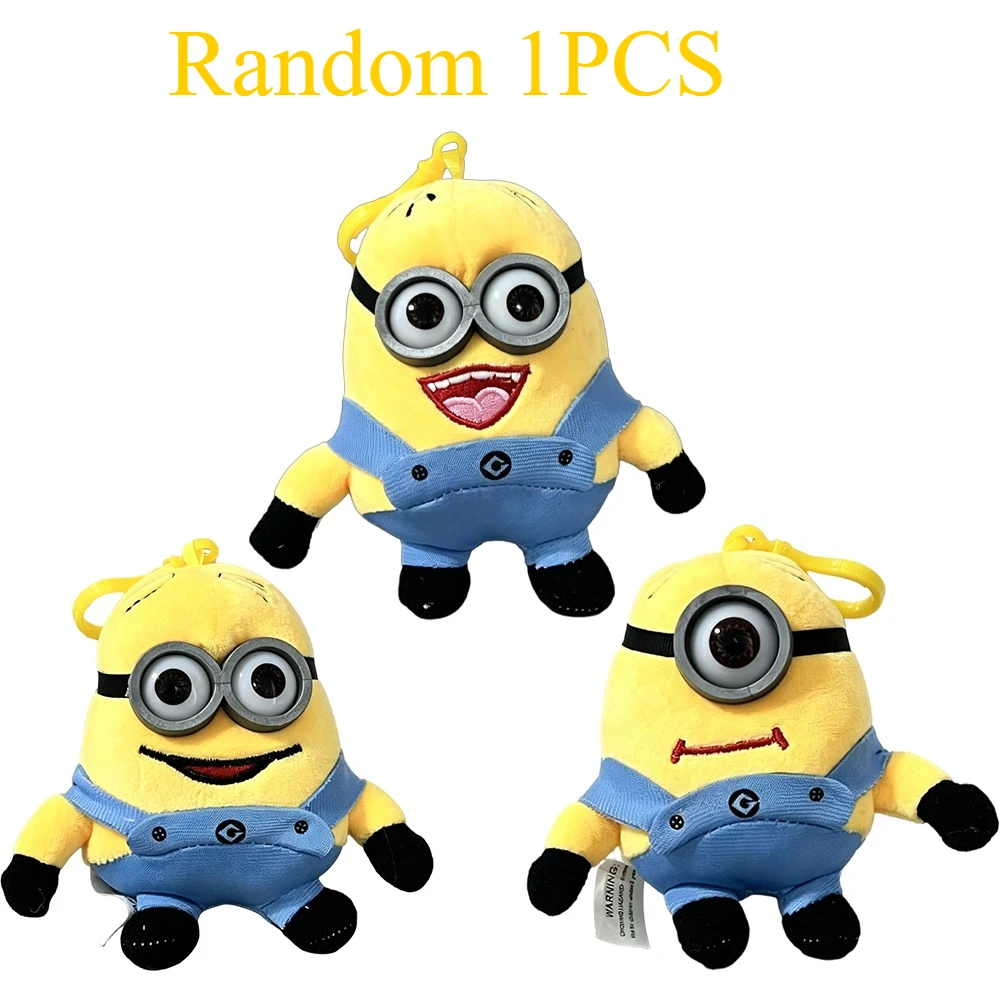 Minions tecknade figur som söt kawaii-nyckelring med hänge, liten present 11 Minions tecknade figur som söt kawaii-nyckelring med hänge, liten present - Bild 11