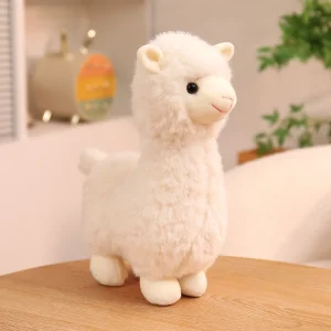 Alpaca gosedjur som mjuk kramkudde, soffkudde i kawaii-stil, plyschkudde, 30 cm