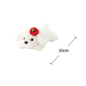 Sött hund gosedjur i kawaii-stil för samling, sovsällskap och födelsedagspresent