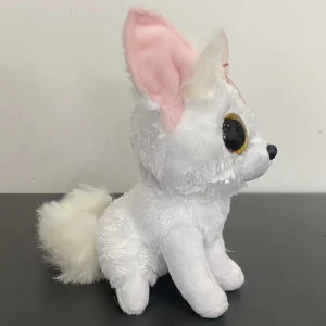 Ty Beanie Boos Phoenix, vitt räv gosedjur i anime-stil från djurkollektionen 8 Ty Beanie Boos Phoenix, vitt räv gosedjur i anime-stil från djurkollektionen