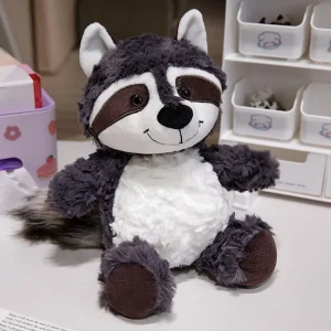 Tvättbjörn gosedjur, kawaii (söt) style och mjuk, sloth design även sengångare, 25 cm 20 Tvättbjörn gosedjur, kawaii (söt) style och mjuk, sloth design även sengångare, 25 cm