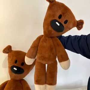 Mr. Bean gosedjur som söt björnfigur och mjuk soff- och sovkompis, 30–110 cm