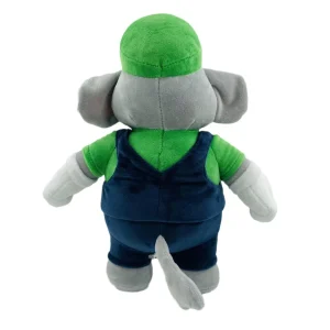 Super Mario Bros Wonder elefant gosedjur med powerup-tema, stort och mjukt, 27 cm