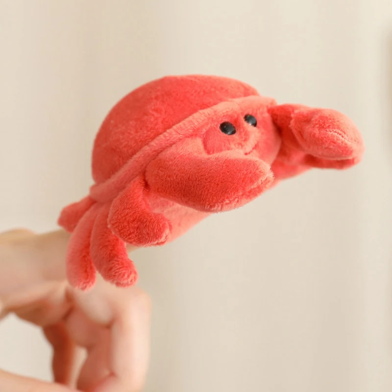 Små gosedjur som fingerpuppor i flera figurvarianter för lek och sagoberättande 7 Små gosedjur som fingerpuppor i flera figurvarianter för lek och sagoberättande - Bild 7
