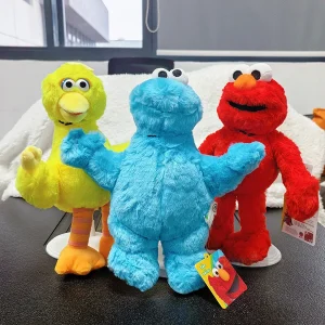 Sesame Street groda gosedjur med söta figurer, Elmo, Cookie Monster, Big Bird och Kermit 13 Sesame Street groda gosedjur med söta figurer, Elmo, Cookie Monster, Big Bird och Kermit