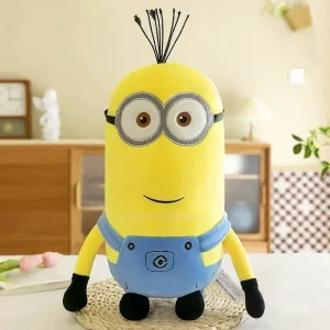 Bob gosedjur och Stuart från Minions, mjuka gula kramkuddar i jeans, 20–35 cm