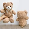 Björn-gosedjur i kawaii-stil med färgglad fluga, formad som plyschkudde, 30 cm 16 Björn-gosedjur i kawaii-stil med färgglad fluga, formad som plyschkudde, 30 cm