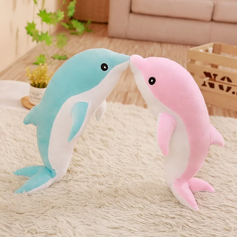 Delfin gosedjur som delfinkudde, 30 cm 3 Delfin gosedjur som delfinkudde, 30 cm - Bild 3