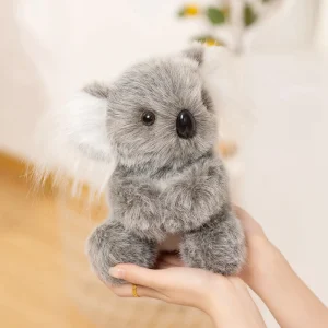 Koala från Australien, lurvig mjuk plyschkudde och mjuk leksak, cirka, 19 cm